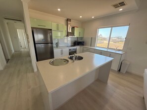 Microwave, oven, dishwasher, toaster