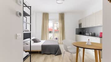 1 bedroom, iron/ironing board, free WiFi, bed sheets
