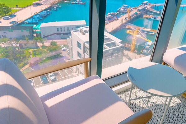 [ARTE Museum/Theme park Zipline discount coupon included] Deluxe Double Room, Harbor View | Espacio para trabajar con laptop, cortinas blackout y insonorización 