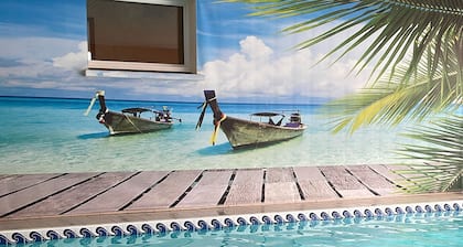 VILLA, INDOOR POOL, NEAR SAINT-ÉMILION/ BORDEAUX, IDEAL FOR FAMILY.