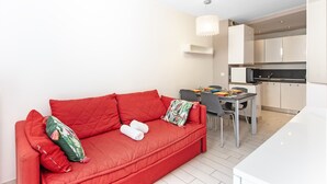 Living area - 6-"Aux Rivages du Parc" Plein Centre, Calme, Plage (Menton)