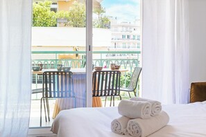 Iron/ironing board, free WiFi, bed sheets - 22-"Altezza" Parking proche gare (Menton)