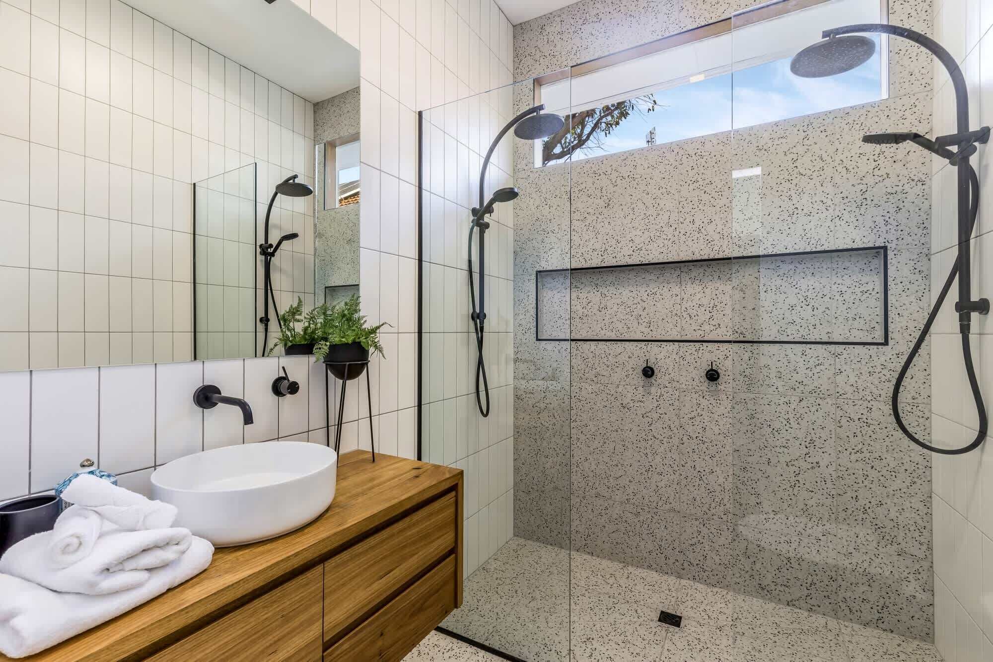 Dusche, Handtücher