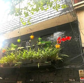 Façade de l’hébergement 