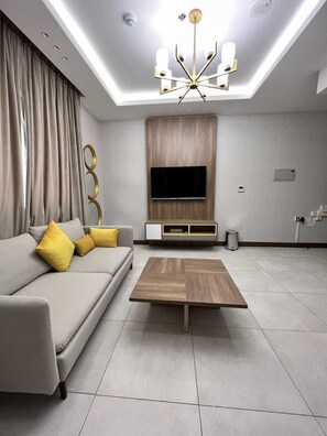 奢华套房, 城市景观 | 起居区