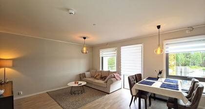 Premium 1 BR & Living space apartment 2025 build near Business Park, Kongsberg