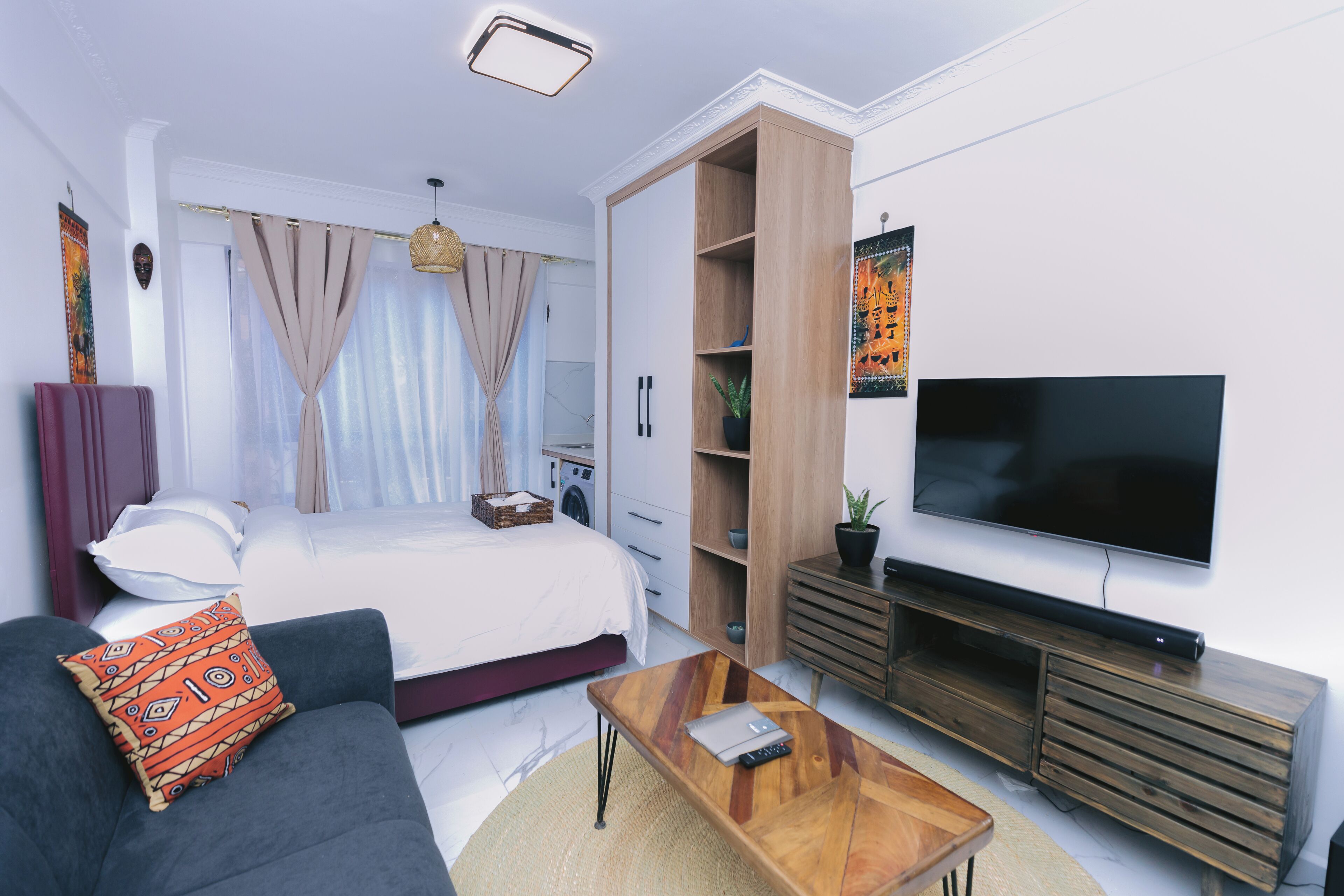 1 bedroom, iron/ironing board, WiFi, bed sheets