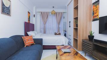 1 bedroom, iron/ironing board, WiFi, bed sheets