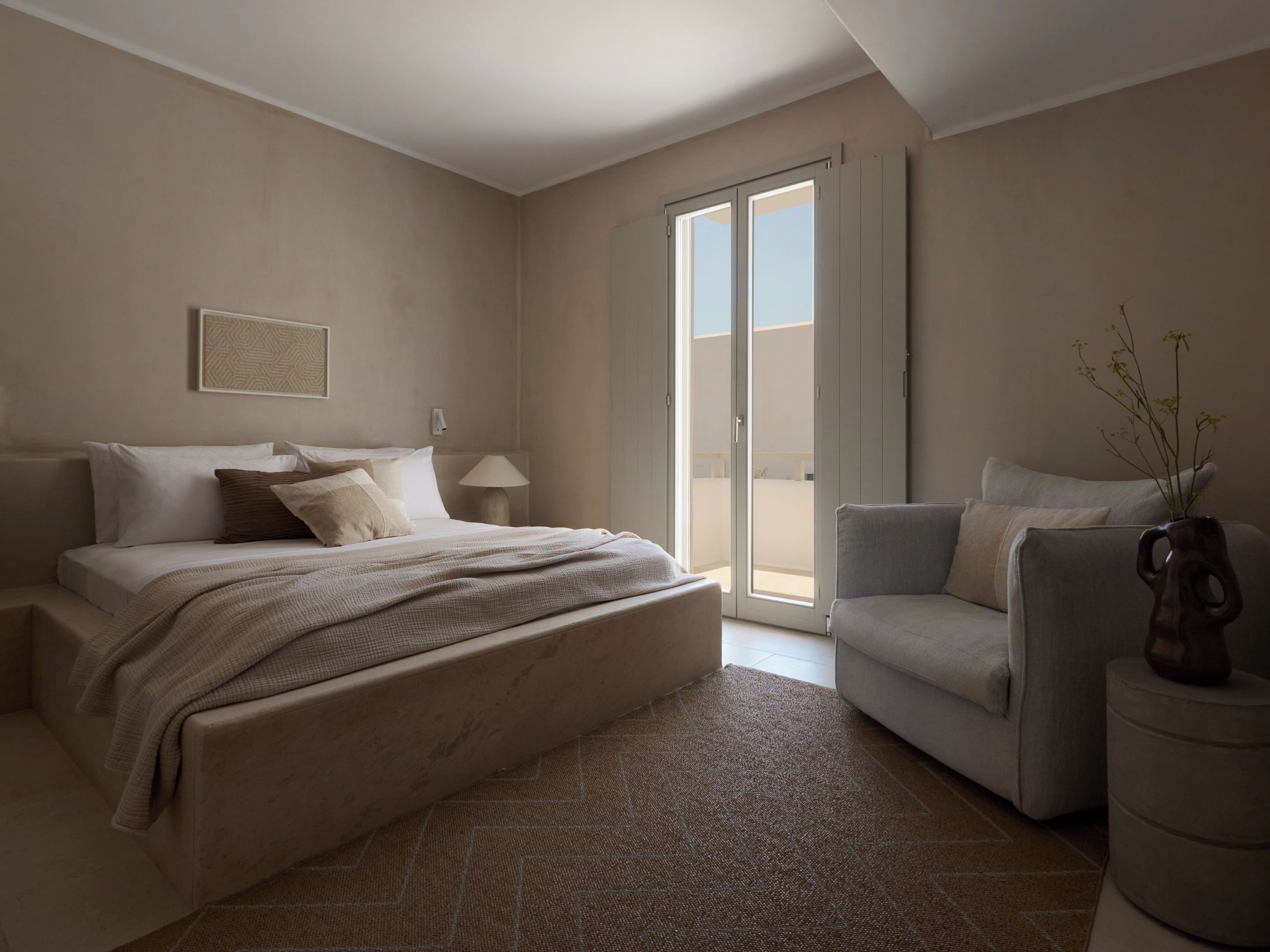 Junior Suite | Seprai katun Mesir, seprai premium, busa memori, dan brankas