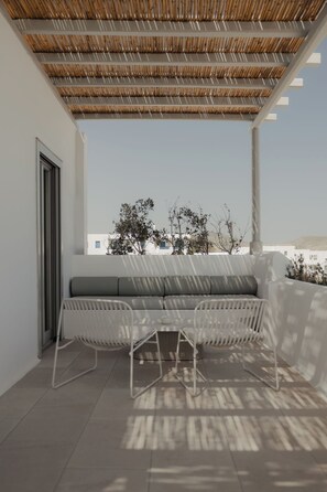 Executive Suite, Hot Tub, Sea View | Balcony