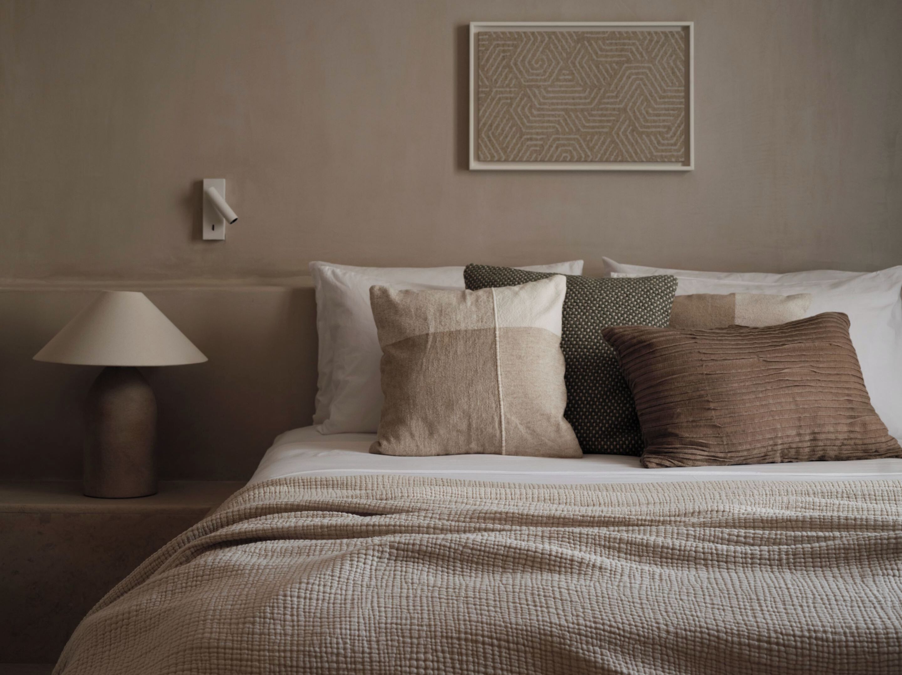 Seprai katun Mesir, seprai premium, busa memori, dan brankas