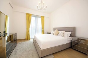 2 室のベッドルーム、アイロン / アイロン台、WiFi、ベッドシーツ
