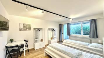 Gruppen Apartment 6 Personen | 2 makuuhuonetta, työpöytä, kannettavalle tietokoneelle sopiva työtila