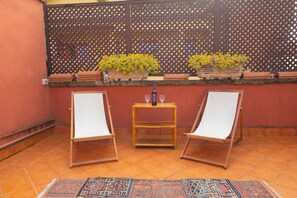 Comfort Apartment | Terrace/patio - Romantic Terraced Escape in Prati (Rome)