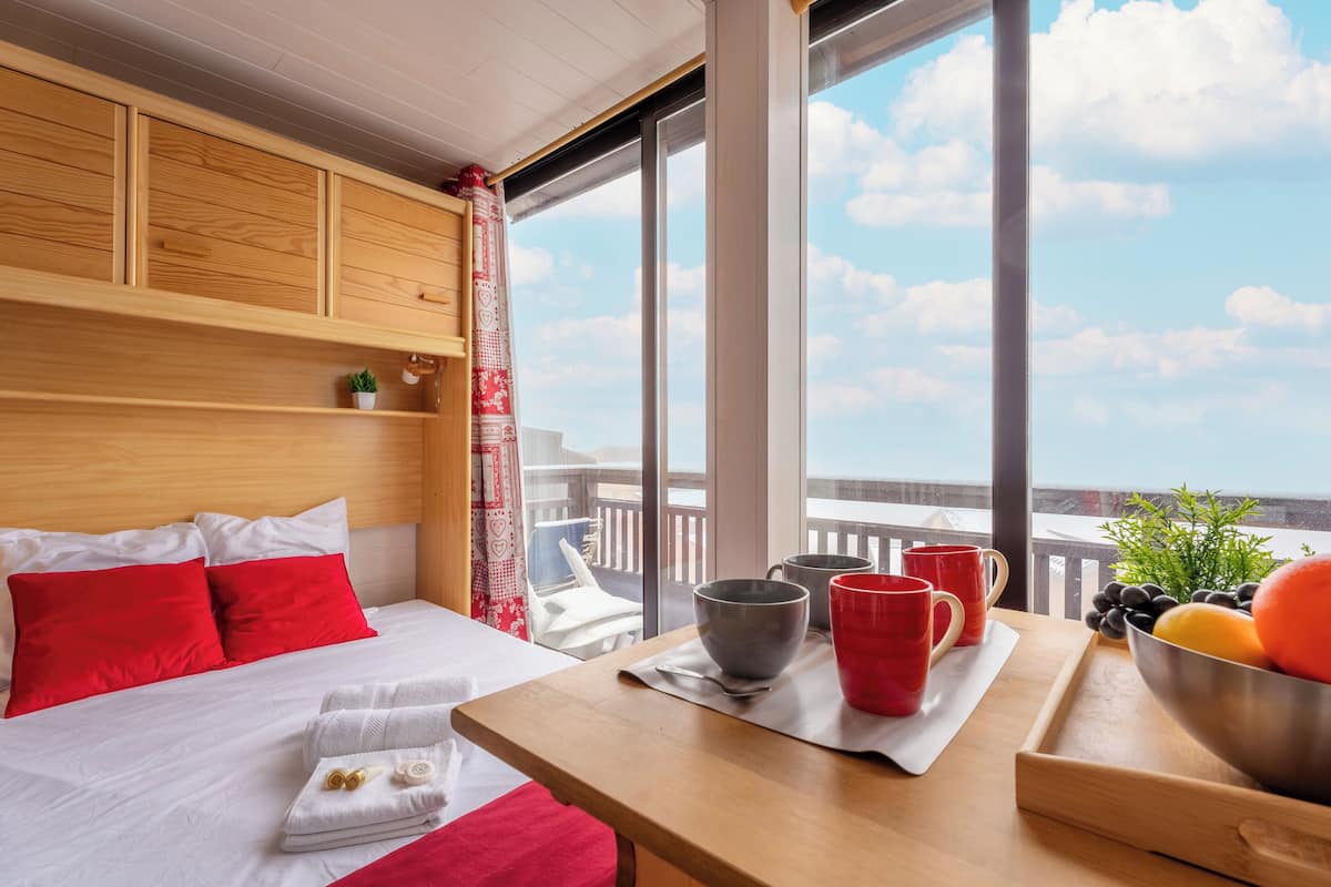 Luxury-Apartment, Bergblick | Blick auf die Berge