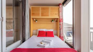 Departamento de lujo, vista a la montaña | 1 habitación, ropa de cama de alta calidad, wifi gratis y ropa de cama