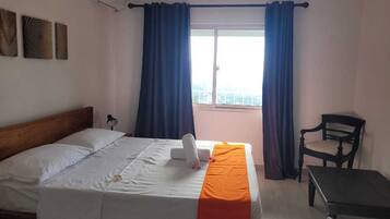 In-room safe, laptop workspace, cribs (free), WiFi (free)
