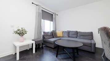 Standard House | Living area | 24-inch TV with cable channels