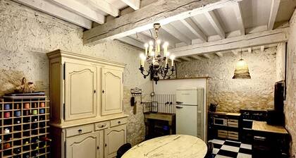 Freshness guaranteed perched castle with private river in the heart of nature