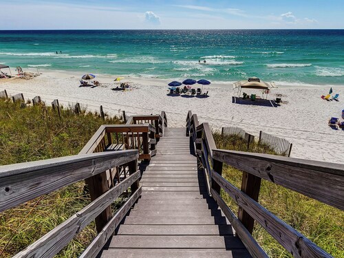 ☀️Beachfront Complex-Pool-Steps to Beach-Dune Villas 6A☀️
