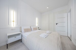 Departamento Deluxe, vista a la ciudad (8) | 1 habitación, tabla de planchar con plancha y wifi gratis 