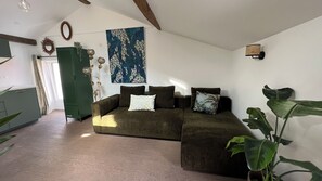 Living area - Apartment Gallery BotanicArt in Trentemoult (Rezé)