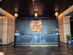 Front of property - evening/night - Sutra Bay (Kota Kinabalu)