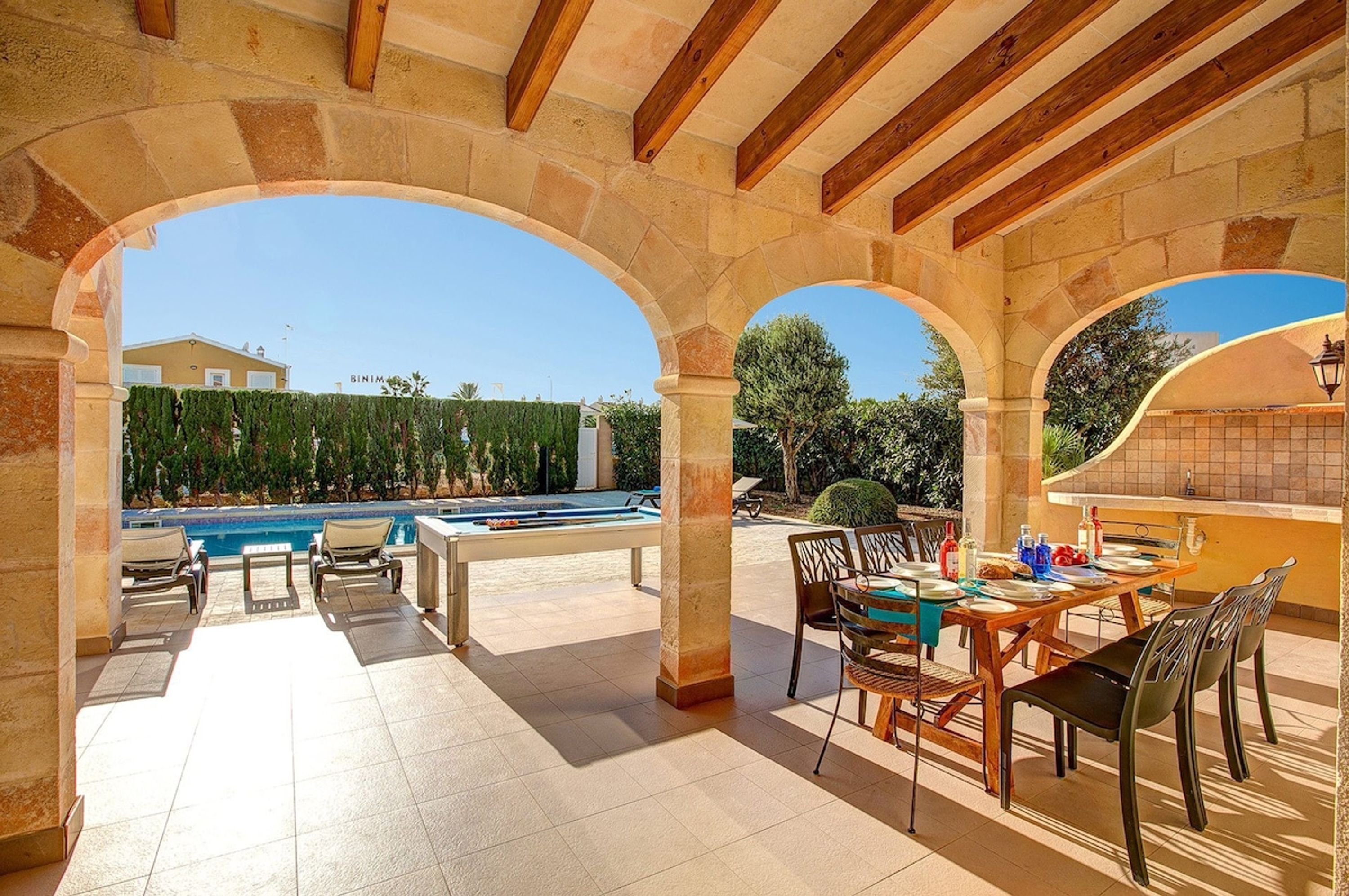 Restaurante al aire libre