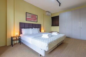 2 soverom, strykejern/-brett, wi-fi og sengetøy