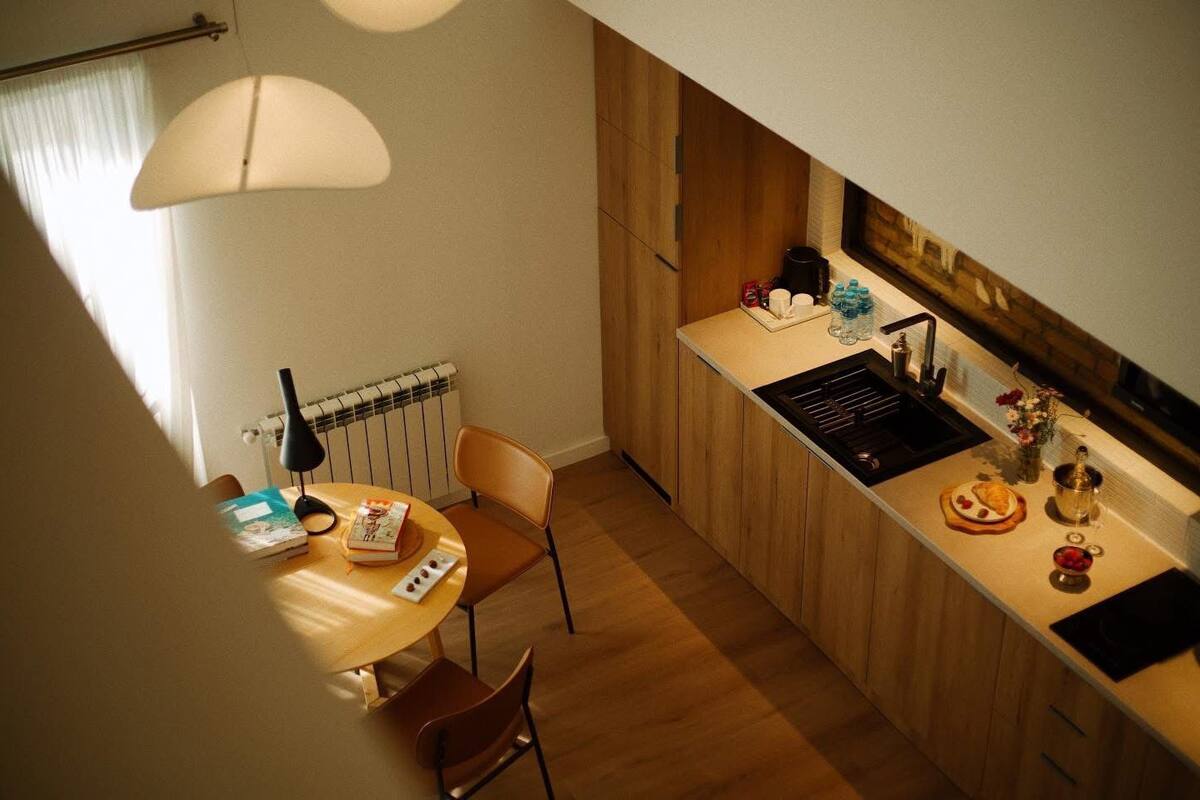 Panoramic-Apartment | Eigene Küche