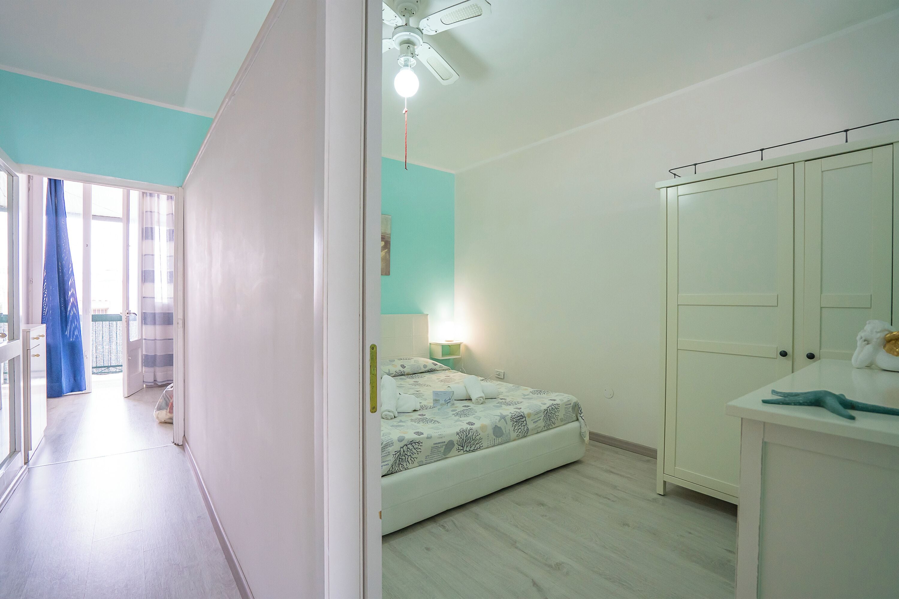 Family Apartment, Multiple Bedrooms (Riva Di Mare Apartment Near The Sea) | 2 bedrooms, free WiFi, bed sheets