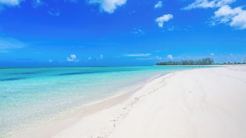 On the beach