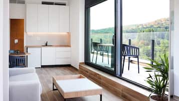 Standard Studio Suite | Living area | 40-inch LED TV with digital channels