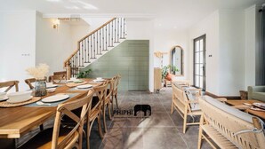Deluxe Villa, Balcony, Garden View | Living area - Deluxe 3 br La Mer Villa - Novaworld PT (Tien Thanh)