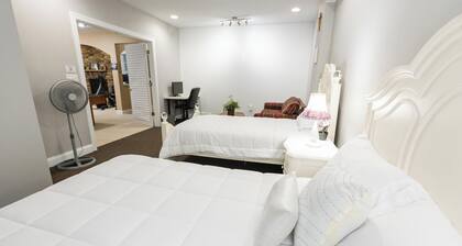 Charming 3-bedroom basement with private entrance in a house in West Cary NC