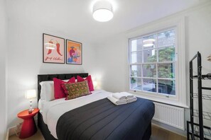 3 bedrooms, iron/ironing board, travel cot, WiFi