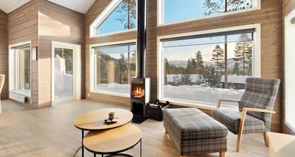 This beautiful holiday home with a great view is situated on a sunny mountainside and is suitable for 6 people.