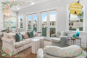 Smart TV - 🎁Christmas at the Beach | Heated Pool | Golf Cart (Inlet Beach)