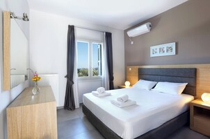 家庭公寓, 海滩景观 | 1 多间卧室、客房内保险箱、遮光窗帘、隔音