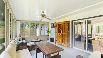 Familiehus - 3 soveværelser - ikke-ryger - bjergudsigt | Terrasse/gårdhave