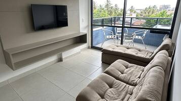 Chalet | Wohnbereich | Flachbildfernseher