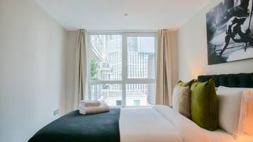 2 bedrooms, iron/ironing board, travel crib, WiFi