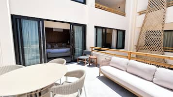 Suite Premium, vistas al mar | Terraza o patio