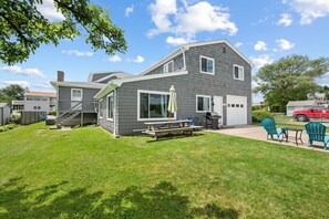 Exterior - Oceanview Beach House, Steps to Private Beach Access, Sleeps 20! (Narragansett)
