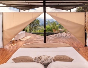Panoramic Suite, Balcony, Mountain View | In-room safe, free WiFi - Santuario Luxury Ecohotel (Villeta)