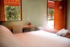 Habitació doble per a ús individual Comfort, vistes al jardí | Vista del jardí