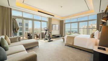 Presidential Suite, 3 Bedrooms, Balcony | 1 bedroom, premium bedding, pillowtop beds, minibar