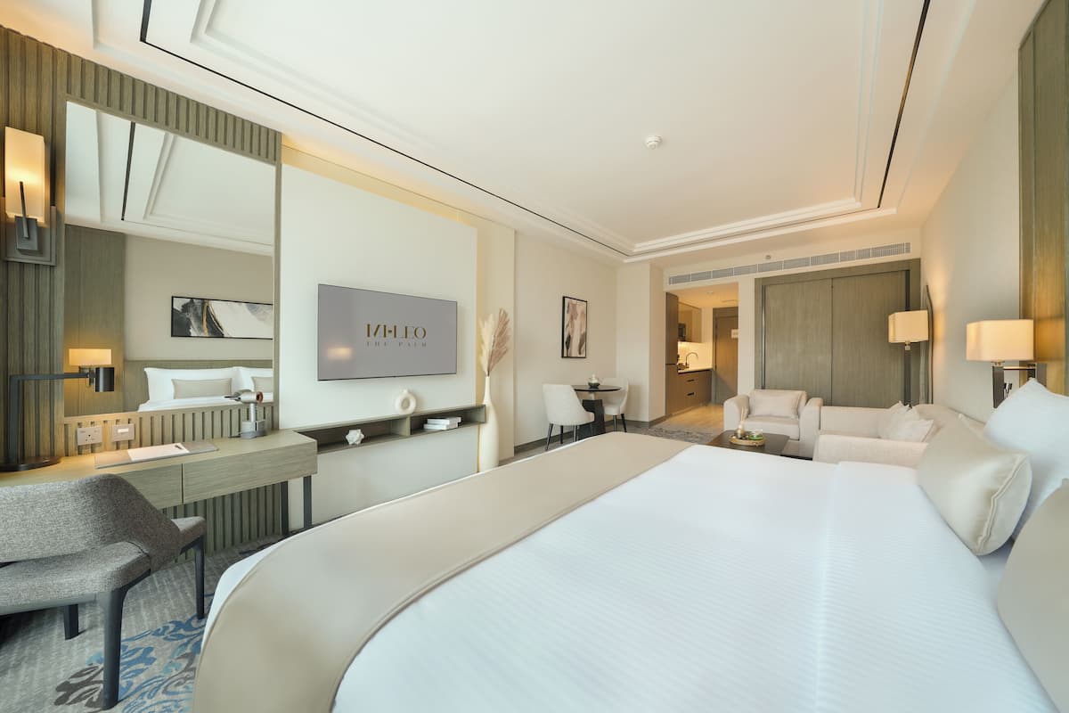 1 dormitorio, ropa de cama de alta calidad, decoración individual