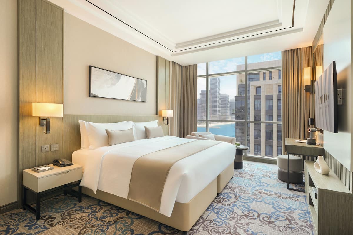 1 chambre, literie de qualité supérieure, surmatelas, minibar