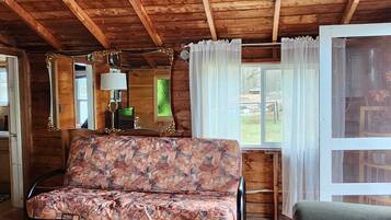 Televisor, reproductor de DVD, llibres i videoteca